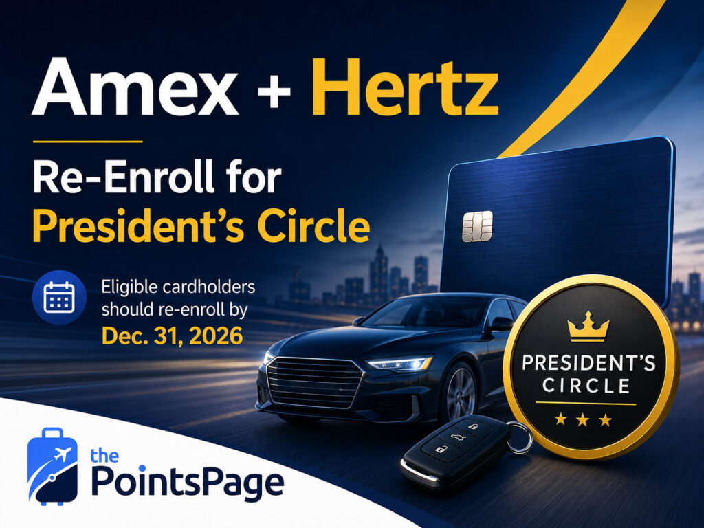 hertz amex presidents club re enroll