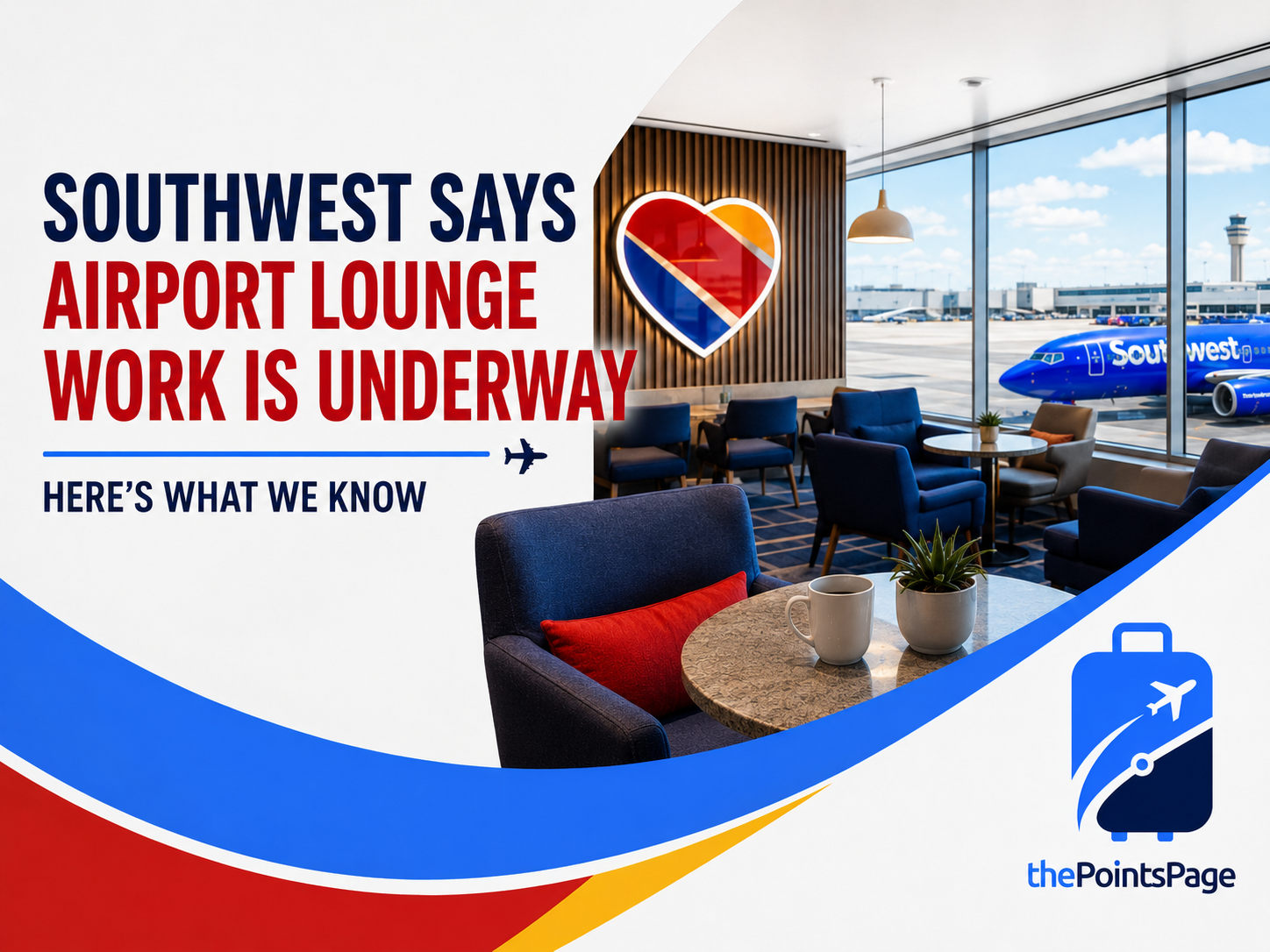 southwest airport lounge construction