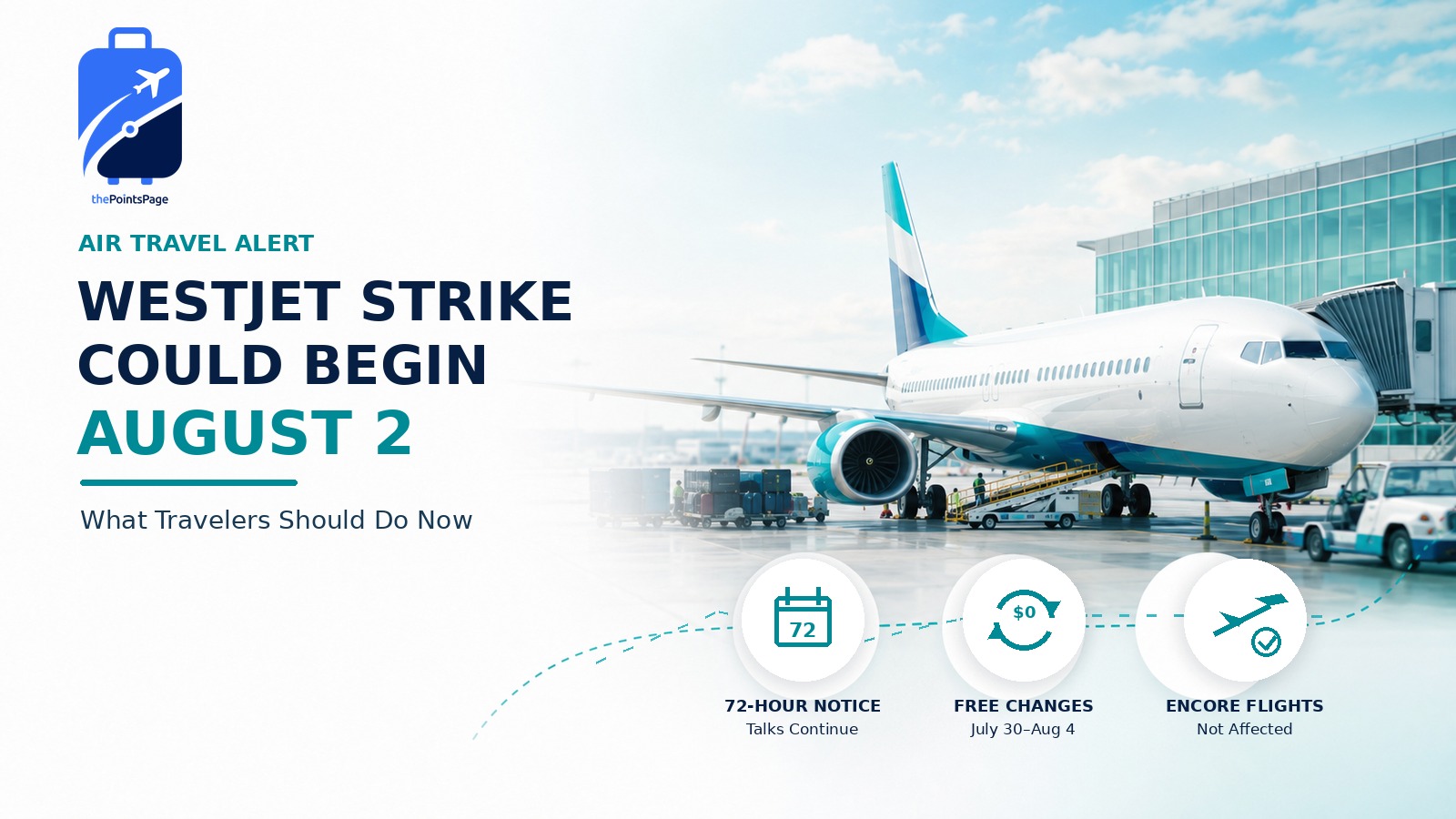 westjet strike and what travelers should do now.