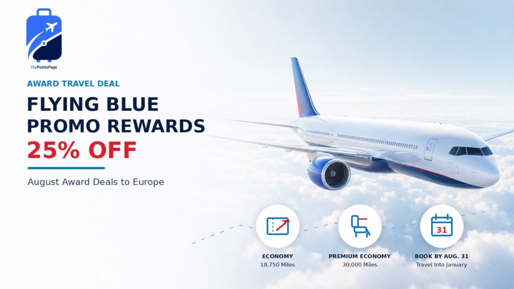 Flying Blue promo awards monthly release