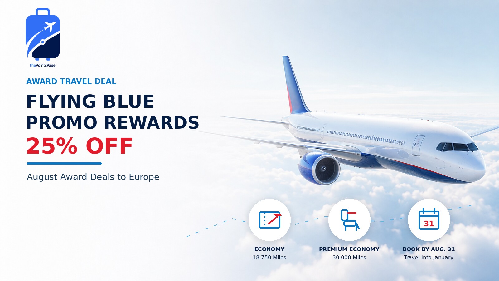 Flying Blue promo awards monthly release